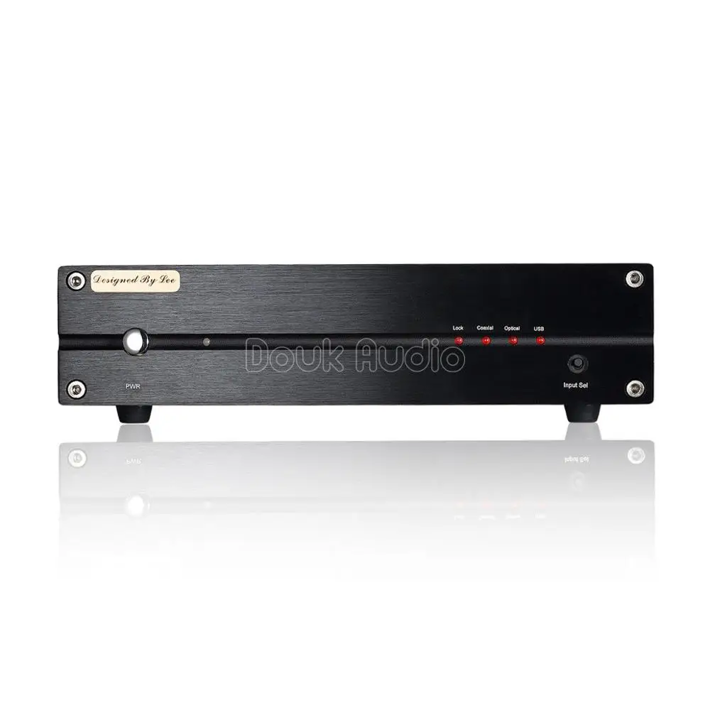 Douk аудио HiFi TDA1543 USB DAC аудио декодер цифровой аналоговый адаптер SA9227 DSD 32 бит/384 K