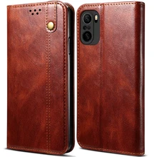 Mi Poco F3 Flip Case Retro Card Business Phone Shell For Xiaomi Pocophone F3 F 3 Luxury Leather Wallet Case Mi Poco F3 3f Cover