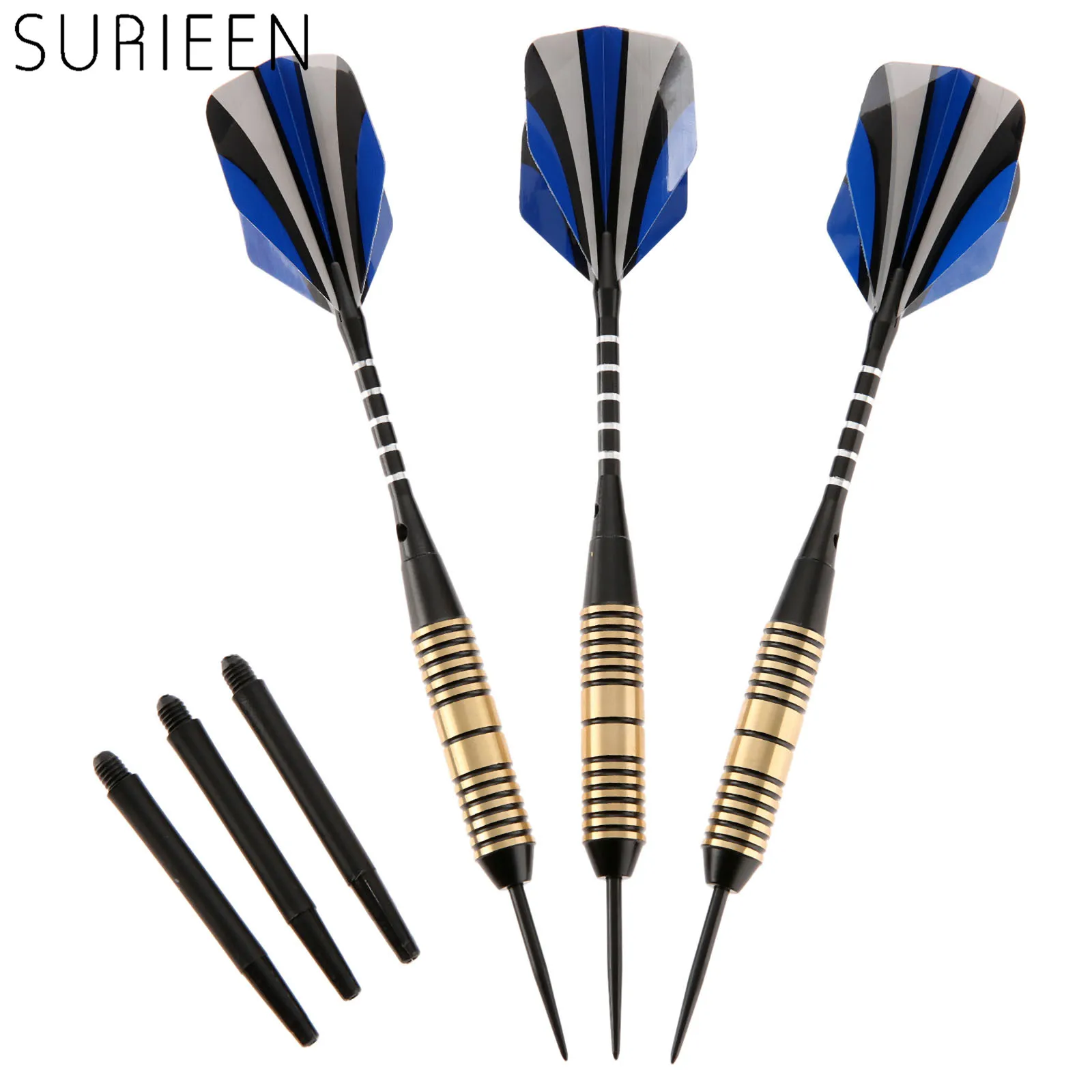 Комплект из 3 предметов 26 г Сталь точка Дротика s иглы комплект Медь латунь (корпус