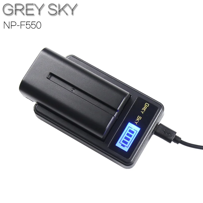Литий-ионная аккумуляторная батарея 7 2 в 3000 мАч NP-F550 NP F550 NPF550 для Sony NP-F330 NP-F530 NP-F570