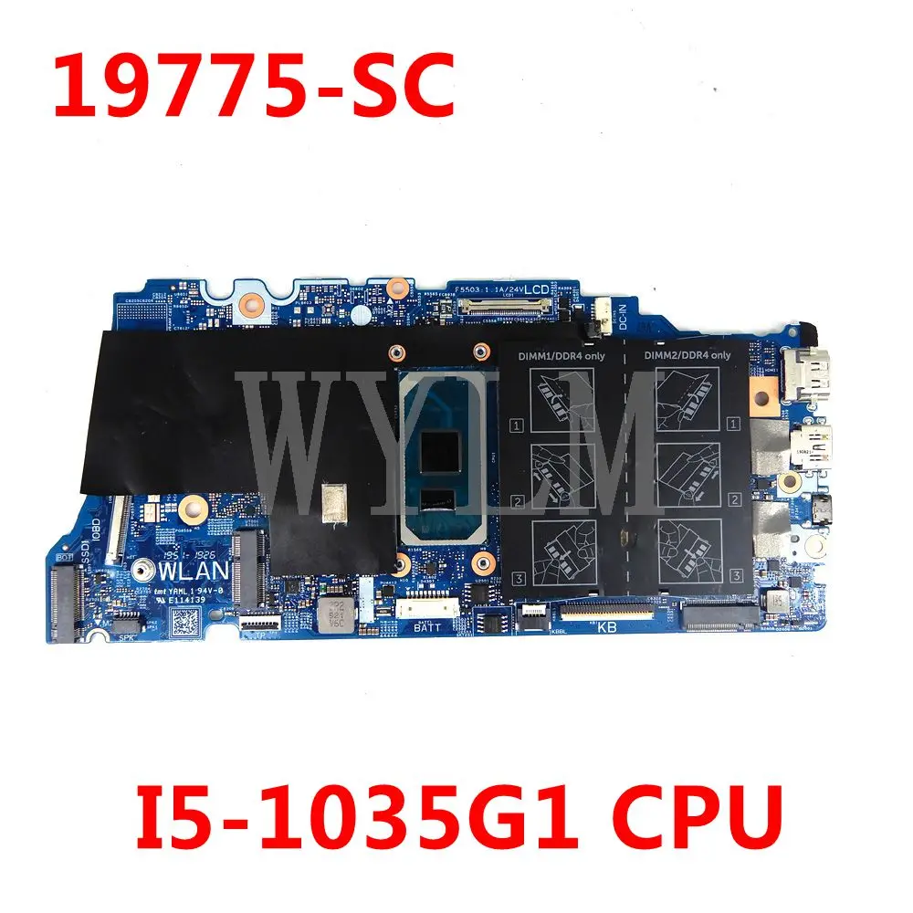 

FOR DELL CN KU1D14 19775-SC I5-1035G1 GM Laptop Motherboard