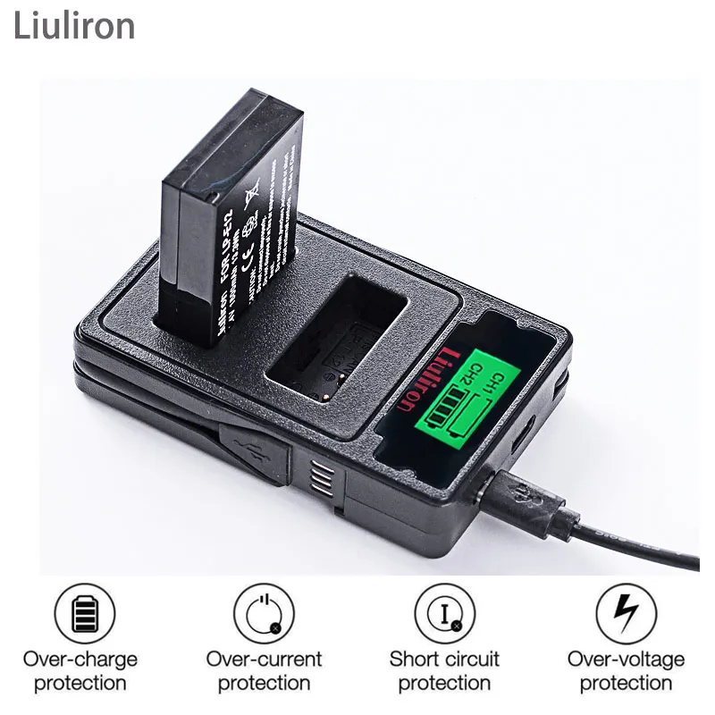 4 шт 1800mAh LP-E12 LP E12 LPE12 литий-ионная батарея+ lcd USB двойное зарядное устройство для камеры Canon EOS M50, EOS M100, 100D Kiss X7 Rebel SL1