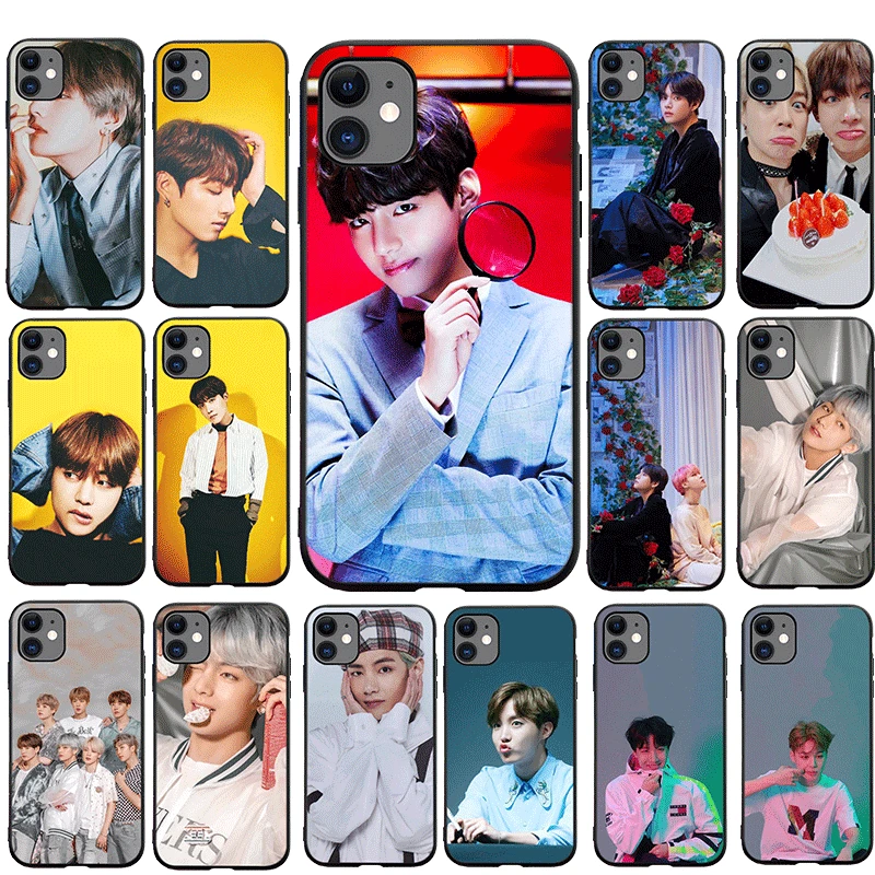 Корейский KPOP хип хоп V Jin Taiheng мобильный телефон чехол TPU для iPhone SE 2020 11 Pro X XR XS Max 7 8 6