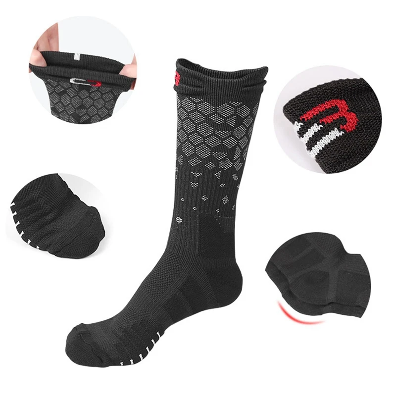 

Ski Socks Men Sports Socks Riding Cycling Basketball Running Sport Sock Summer Hiking Tennis Ski Man Women Bike Bicycle Slip