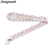 pc221 wholesale 20pair lot watermelon lanyards id badge holder id card pass mobile phone straps badge key holder keychain