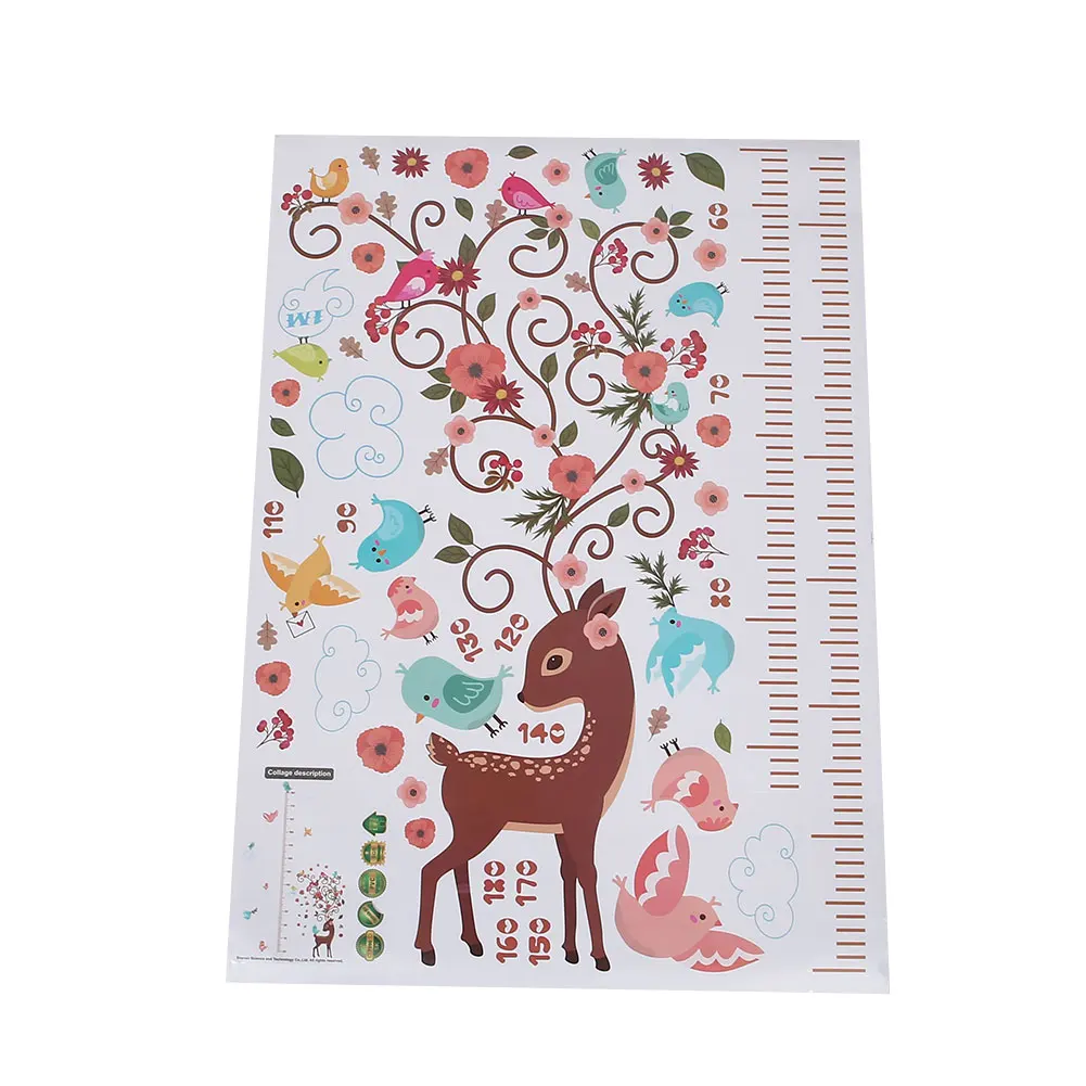 Декоративные настенные наклейки s декоративные съемный олень Высота ПВХ стиль