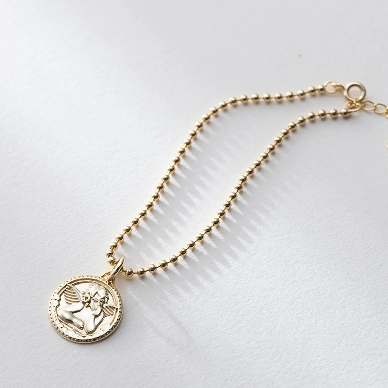 

Модные Украшения ручной работы из стерлингового серебра S925 пробы, резная маленькая фотография, свежие стильные ювелирные изделия ручной ра...