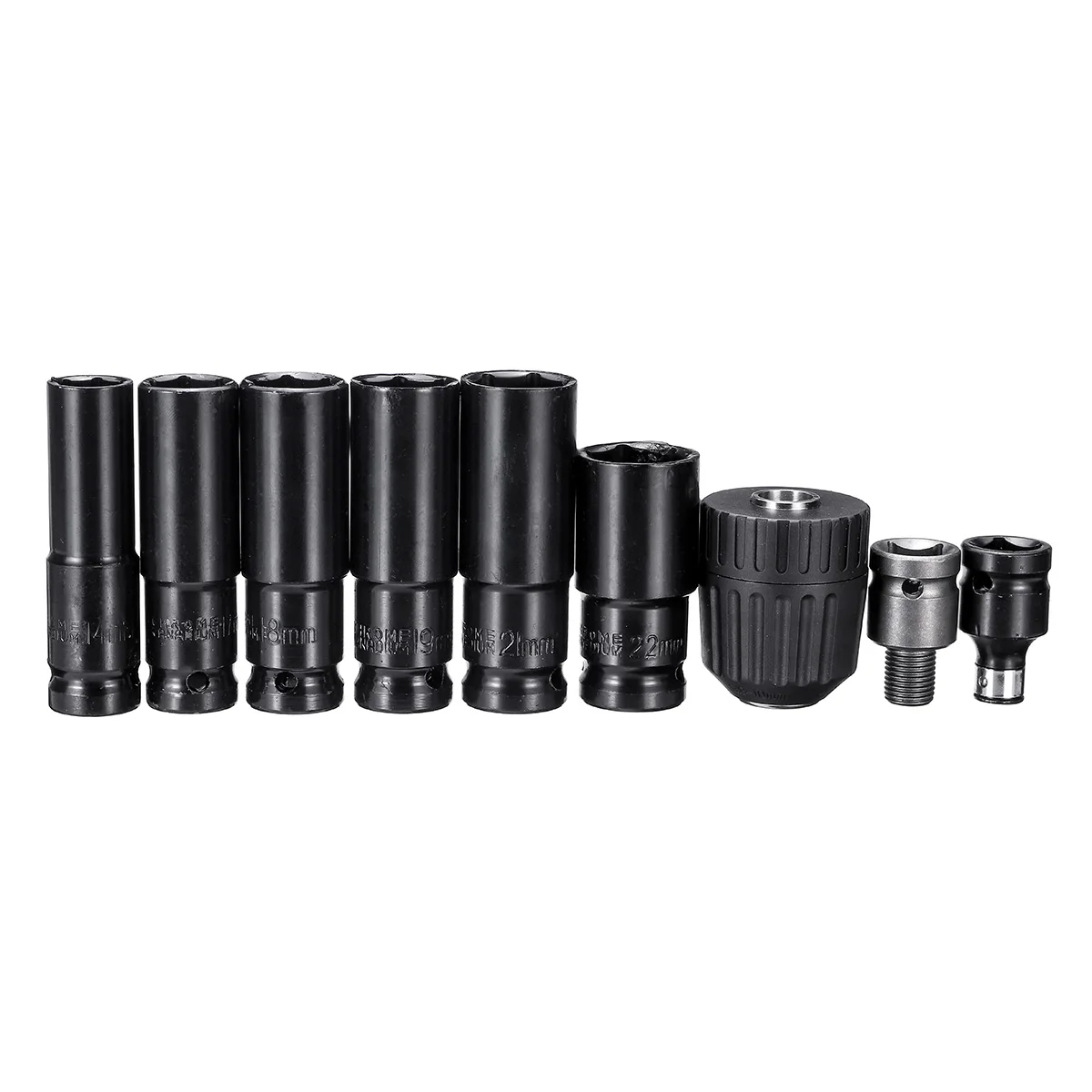 

10 pcs Electric Wrench Screwdriver hex socket head Kits set for Impact Wrench Drill
