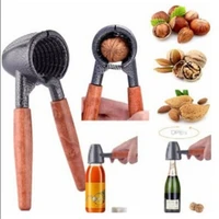 funnel nutcracker tool quick walnut nut opener kitchen nutcracker alloy shell nut opener almond pecan hazelnut hand kitchen tool