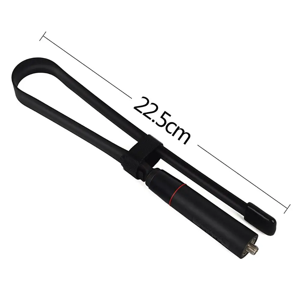 

HYS Dual Band VHF/UHF Antenna Tactical Foldable SMA-Female Antenna For BAOFENG UV5R 888S