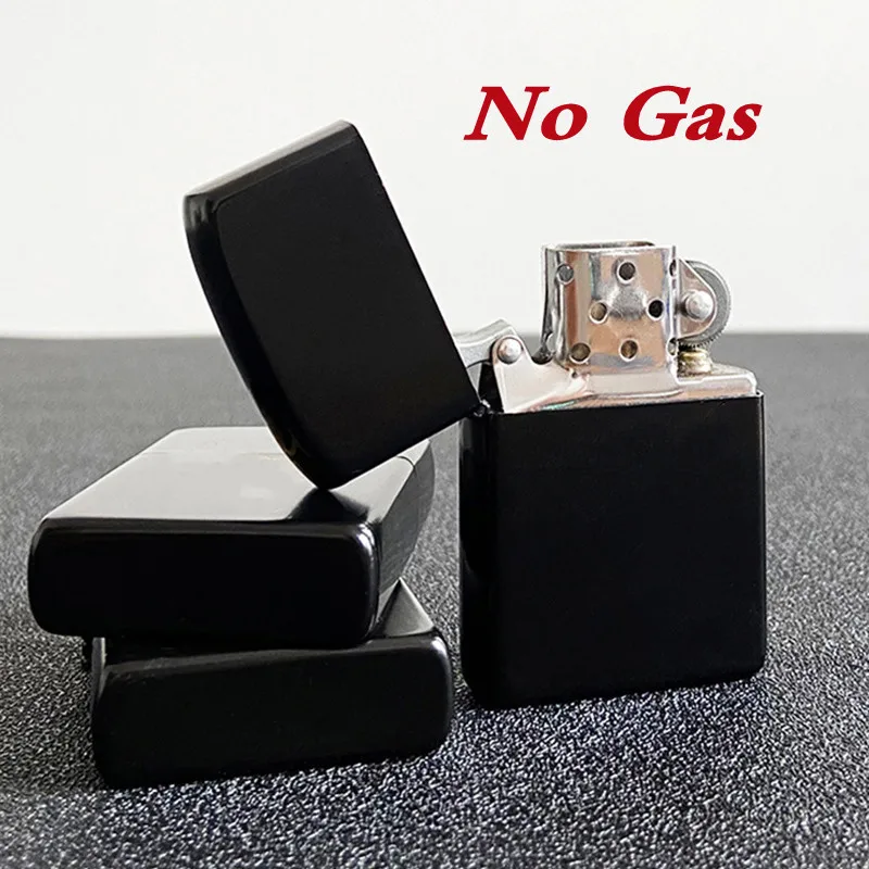 Creative Portable Metal Lighters Windproof Gas Lighter Double Fire Torch Open Flame Cigarette Cigar Butane | Дом и сад