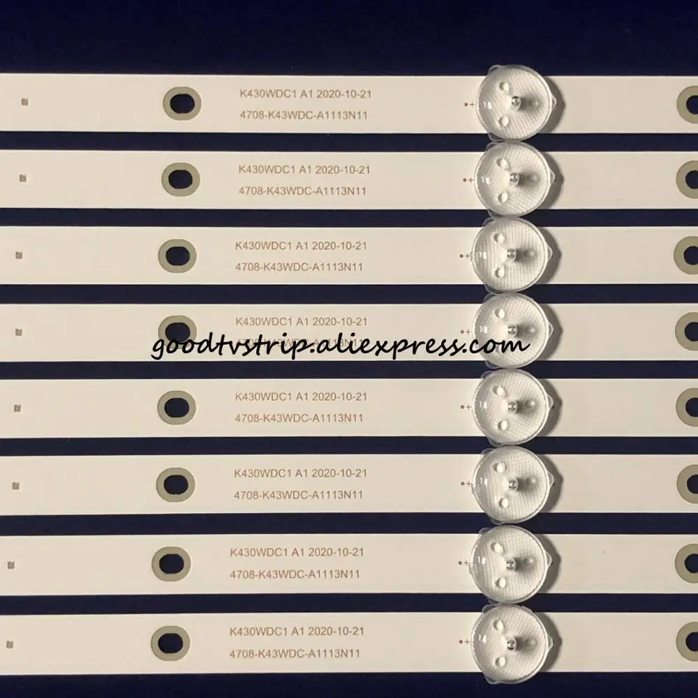 Светодиодная лента для 43PFT4002/56 43PFS4012/12 43PFS4062/60 43PFF3012/T3 43PFF5012/T3 43HFF5952/T3 43BDL4012N/62