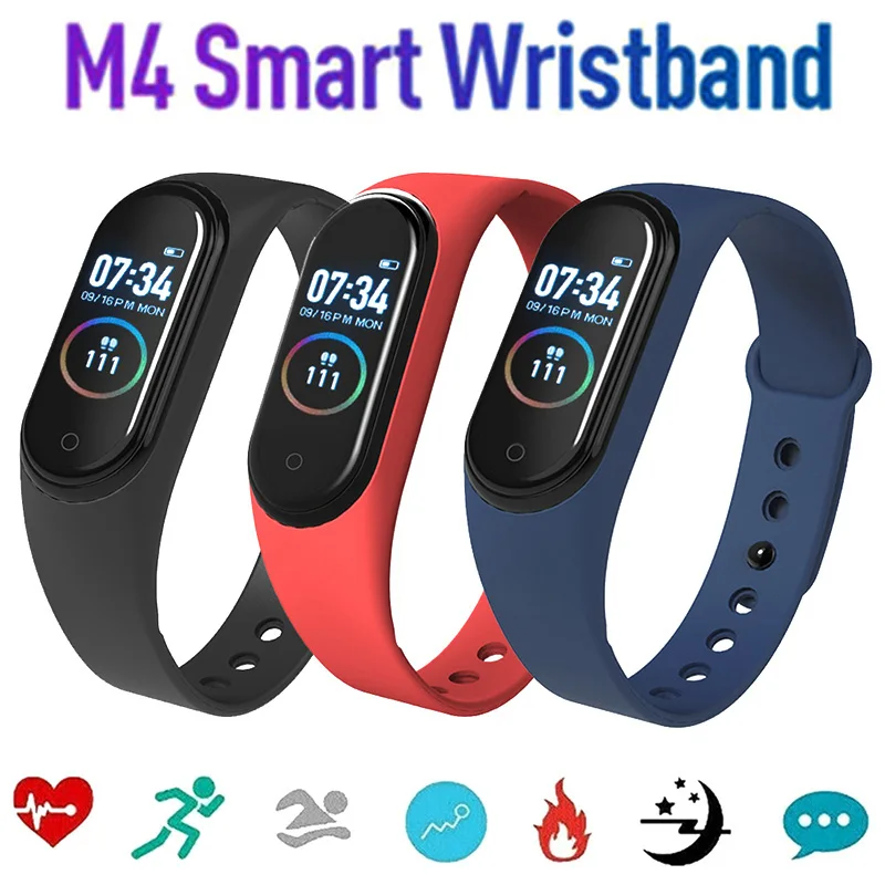 

Unisex Health Track Smart Bracelet Watches For Women Man Ip67 Waterproof Sports Wristband Steps Counting Watch Relogio Feminino