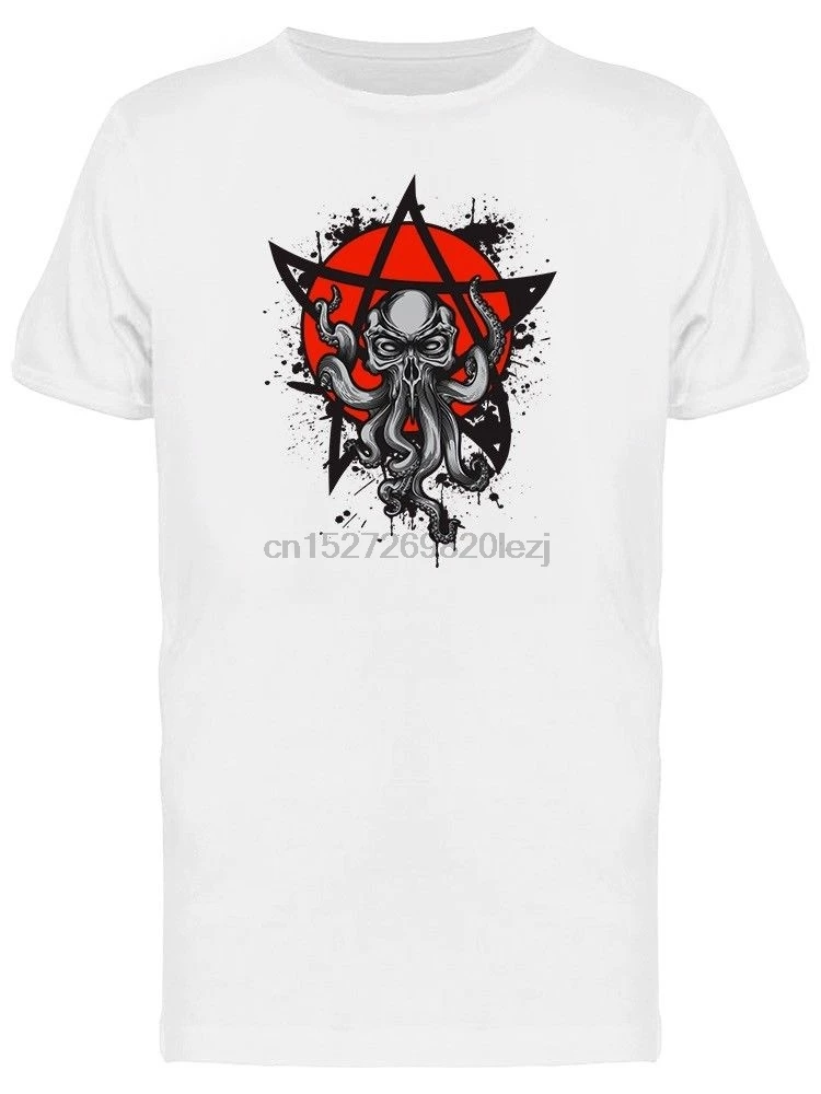 Мужская футболка с рисунком древнего Ктулху |