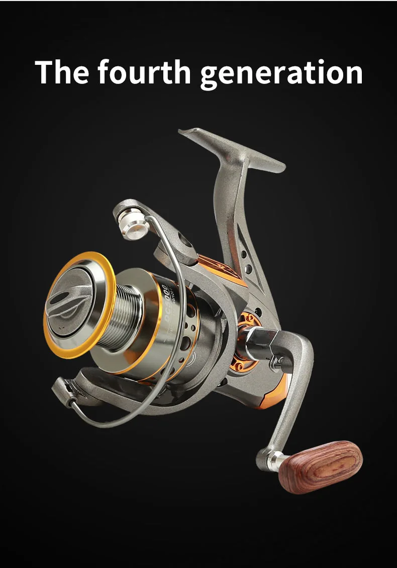 

13 axis all wire cup fishing wheel spinning wheel sea pole fishing rod wheel fishing gear fishing reels