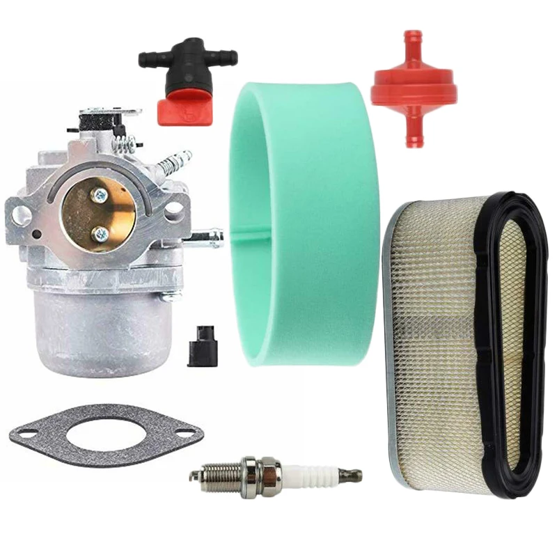 

Gasket Carburetor Air Filter Pre-Filter Fuel Filter Spark Plug Lawn mower