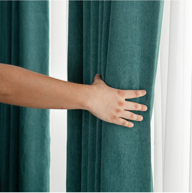 Занавеска s для гостиной столовой спальни современная простая короткая