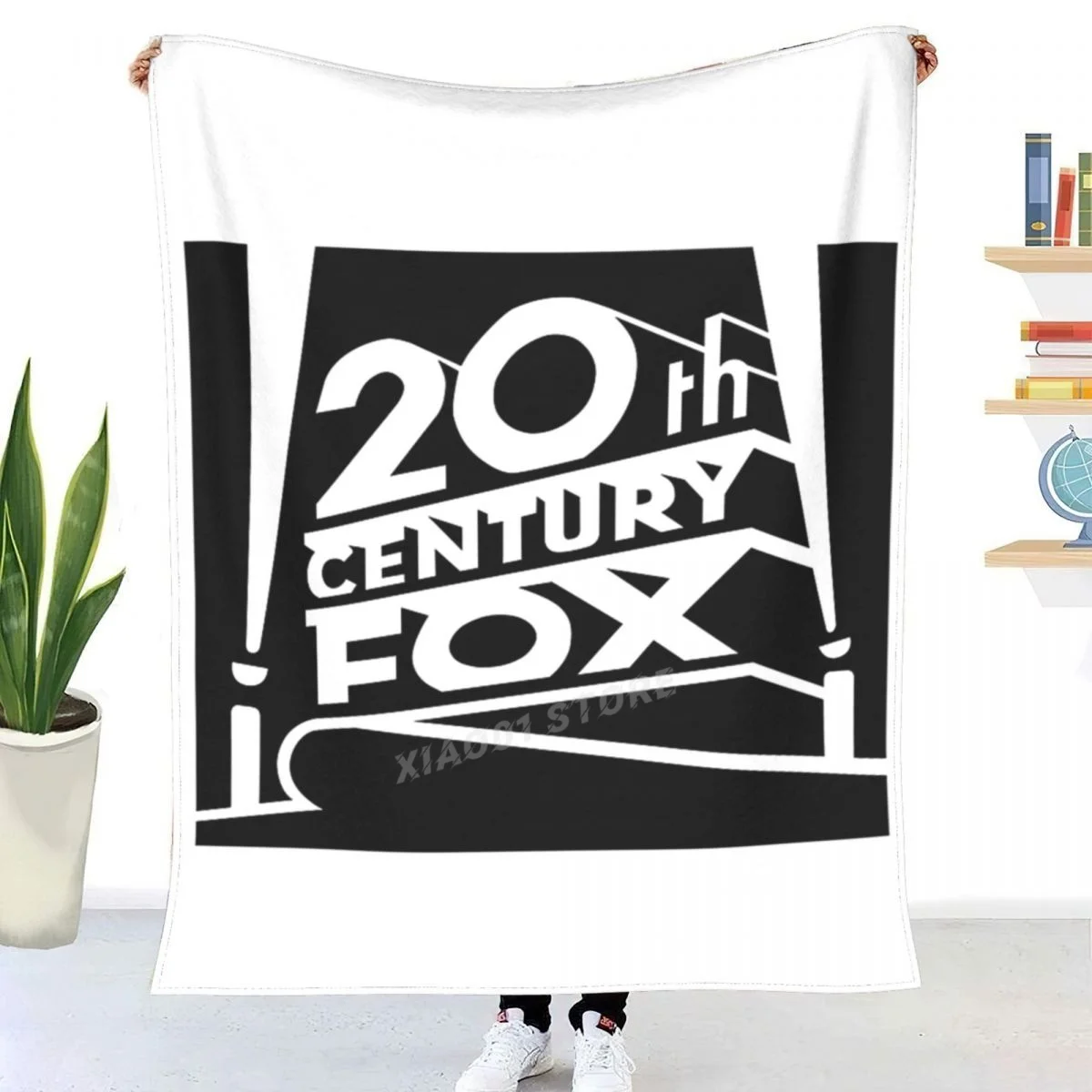 

20th Century Fox Movies Pictures Logo Throw Blanket Sherpa Blanket Bedding soft Blankets