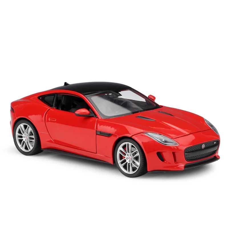 Модель автомобиля WELLY под давлением в масштабе 1:24 JAGUAR F Type Coupe гоночный автомобиль