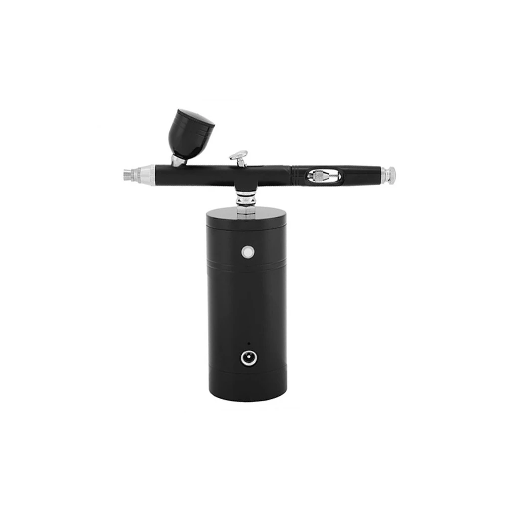 Precio Aerógrafo Recargable, Equipo De Compresor Inalámbrico, Portátil, Pistola De Pulverización De Pintura Para Arte De Uñas, Tatuaje, Pastel, Arte