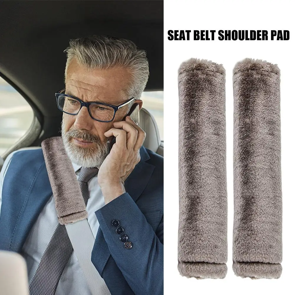 

Sofe Seat Belt Shoulder Pad for More Comfortable Driving Compatible with Adult Youth Kid Car Truck SUV Airplane Backpack Straps