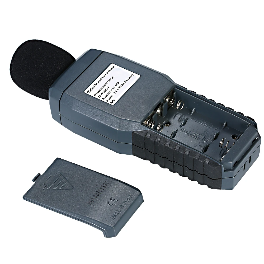 Умный датчик 30 130dBA измеритель уровня звука ЖК дисплей Snometer шума цифровой прибор