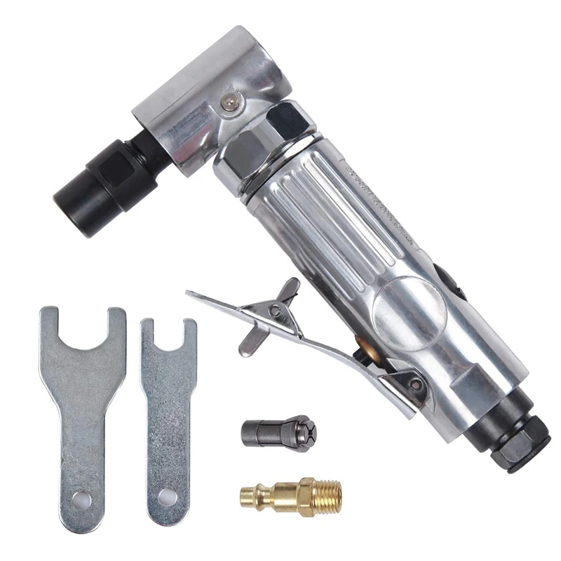 

1/4 inch Angle Sander 90 Degree Grinder Mini Air Grinder Tool Great Grinding Gas Polishing Machine Polisher