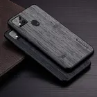 Чехол для Xiaomi Redmi 9C NFC funda бамбуковый деревянный узор кожаный чехол для телефона Роскошный чехол для xiaomi redmi 9c чехол capa