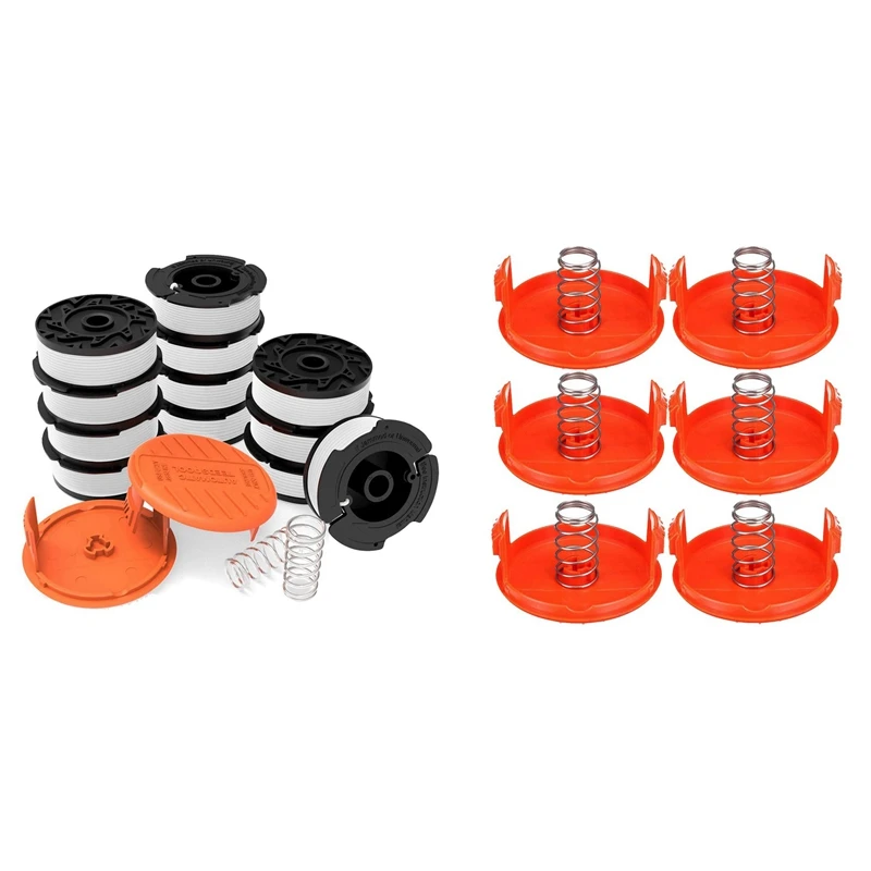 

Replacement Spool For Black & Decker String Trimmers & Trimmer Replacement Spool Cap,For Black & Decker