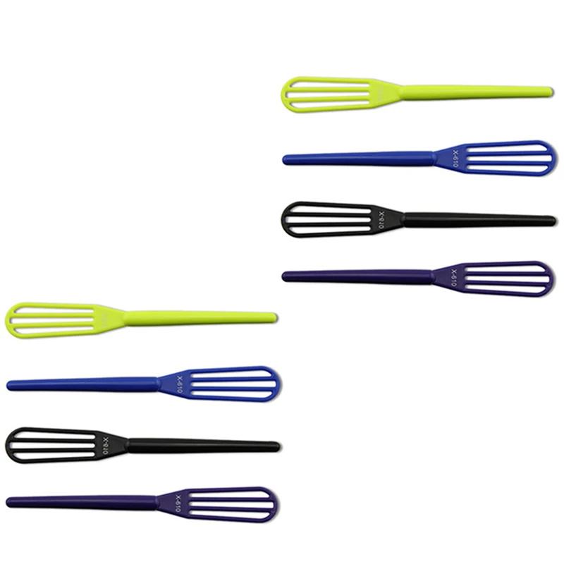 10 шт./упак. Pro Парикмахерская крем краска для Венчик Пластик смеситель краски