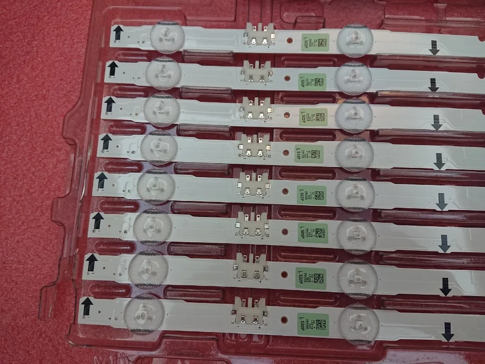 16 шт./компл. светодиодный полосы для samsung UN65J6300 UA65H6088 UA65H6400 UN65H6300 D4GE-650DCA-R2 2014SVS65F 3228 R06 L08