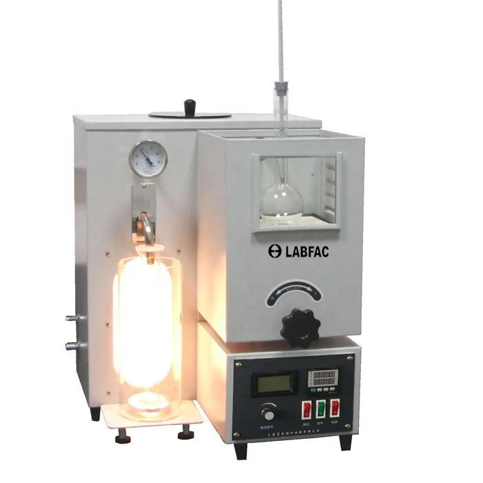 Лабораторный испытательный аппарат для дизельной дистилляции атмосферного