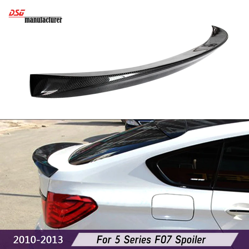 Спойлер крыла багажника из углеродного волокна для BMW 5 серии F07 Gran Turismo Fastback