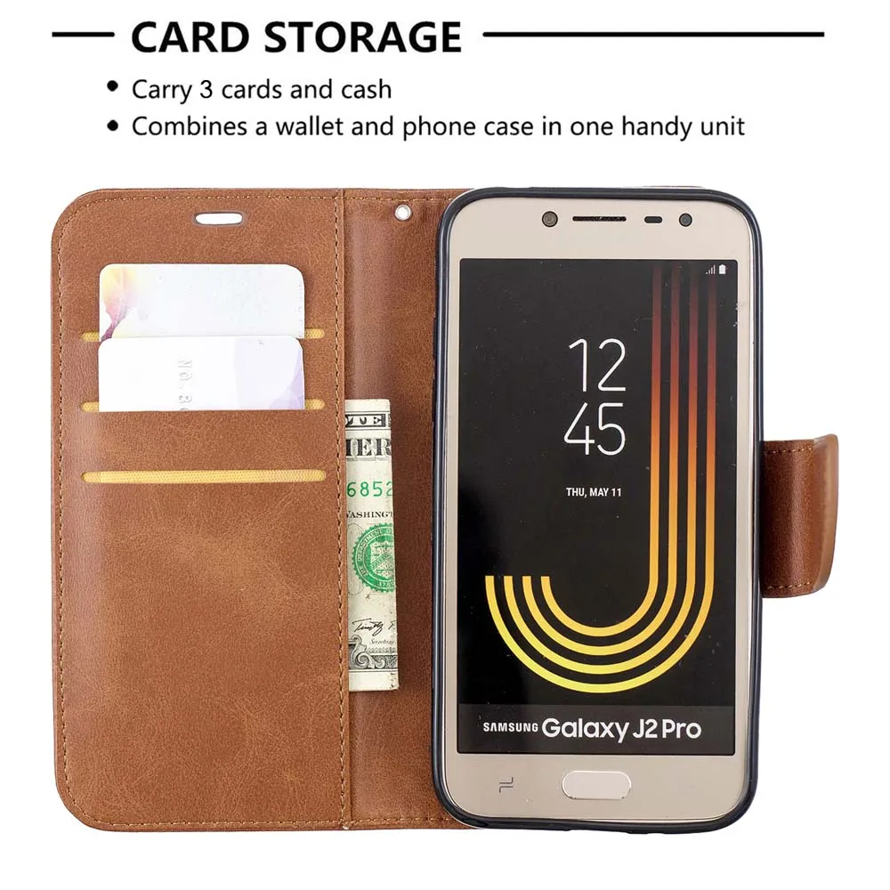 Флип-чехол для samsung Galaxy J2 J 2 2018 J250 250 SM-J250F/DS SM-J250N SM-J250 SM J250F/DS J250N кожаный чехол