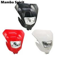 for honda xr230 xr250 xr400 motorcycle accessories 55 60w headlight assembly 3 colors