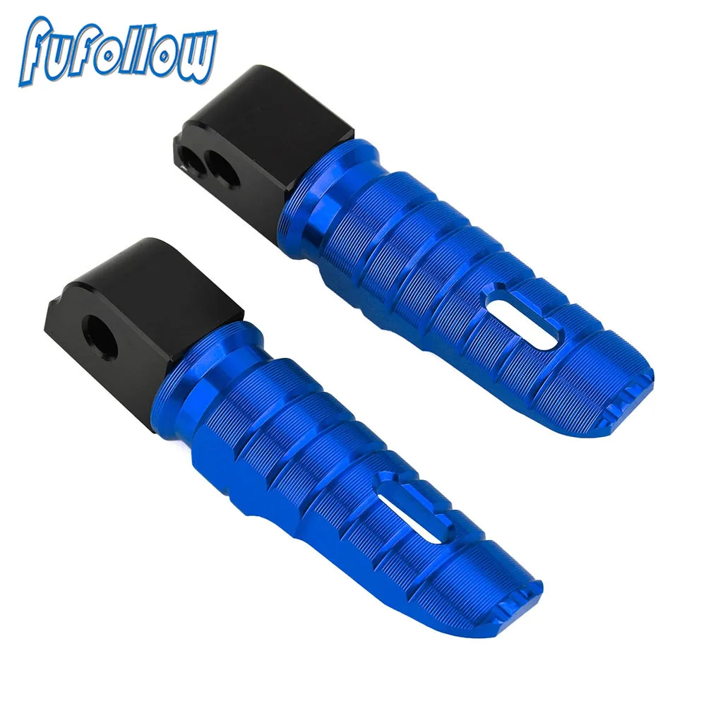 2 шт. универсальный упор для ЧПУ Алюминий мотоцикл задний Пассажирские подножки