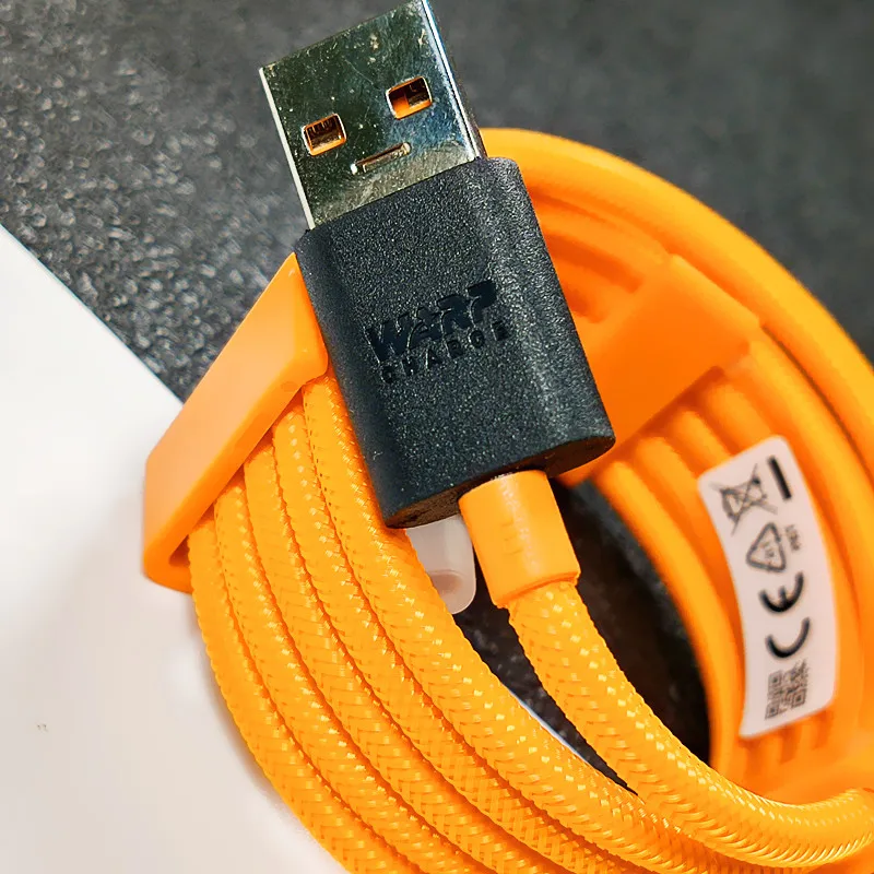 Оригинальный кабель зарядного устройства Oneplus Warp Mclaren 4 A быстрая зарядка из