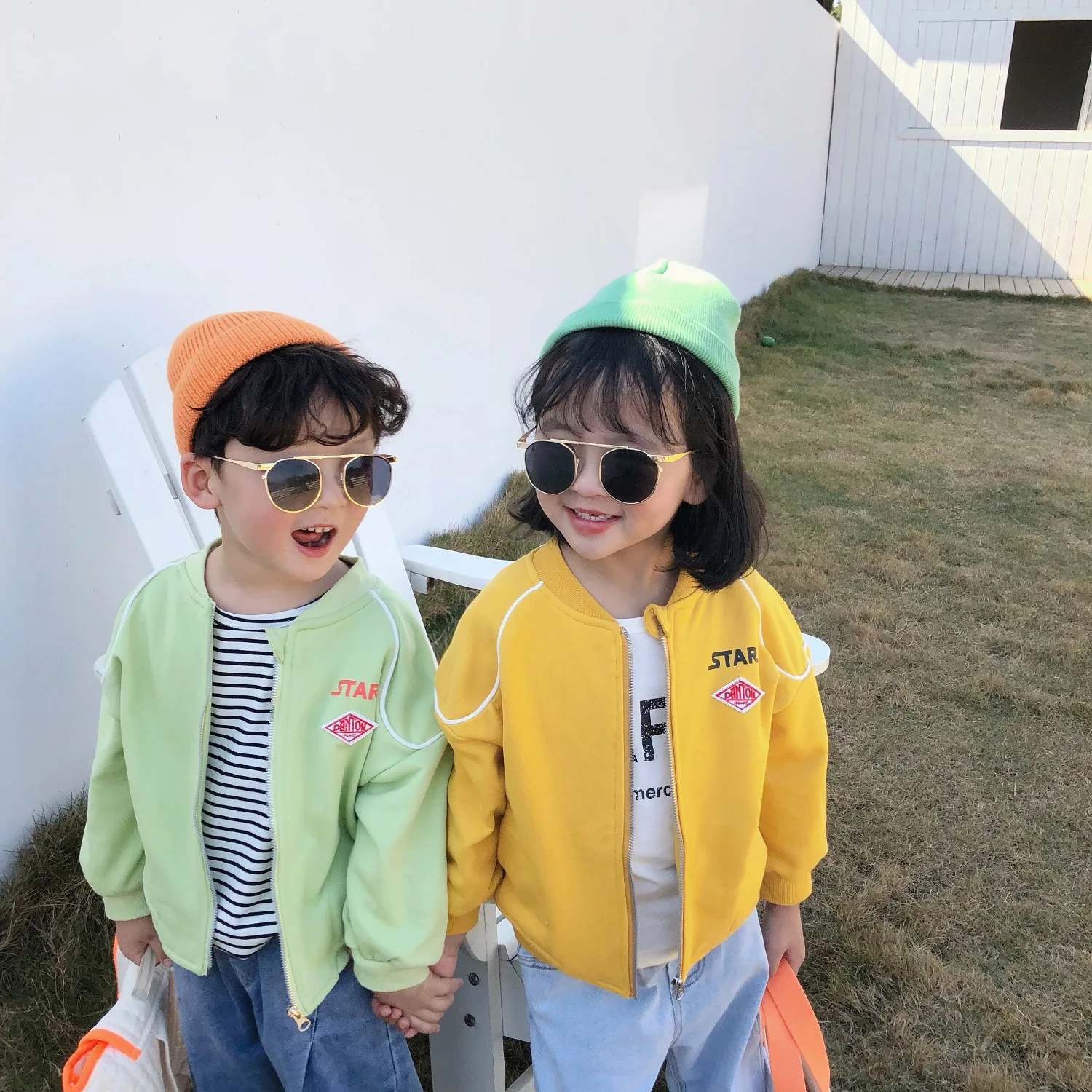 Модные бейсбольные куртки для мальчиков и девочек Детские демисезонные