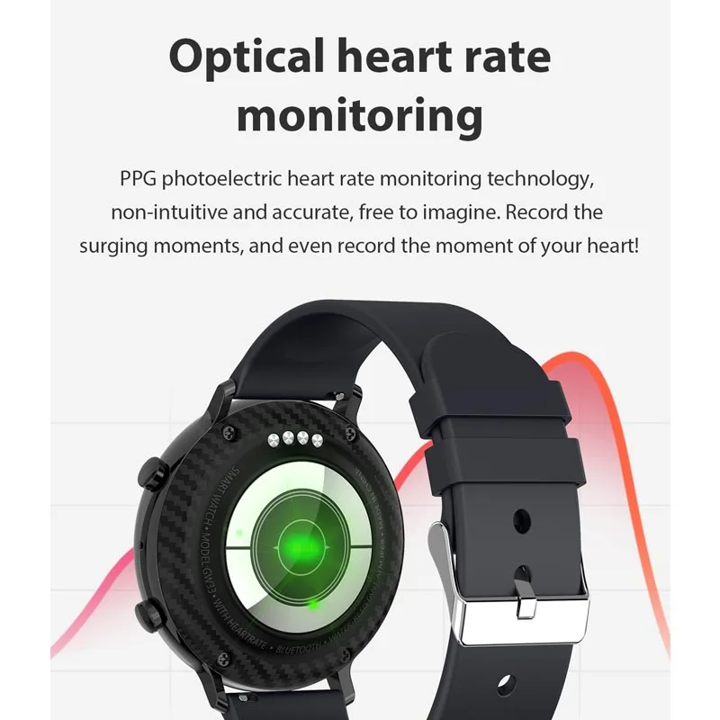 

GW33 Smart Watch Men Women Bluetooth Call Smartwatch HD Screen ECG+PPG Smartwatch IP68 Waterproof for IOS Android VS SG2 SG3 W26