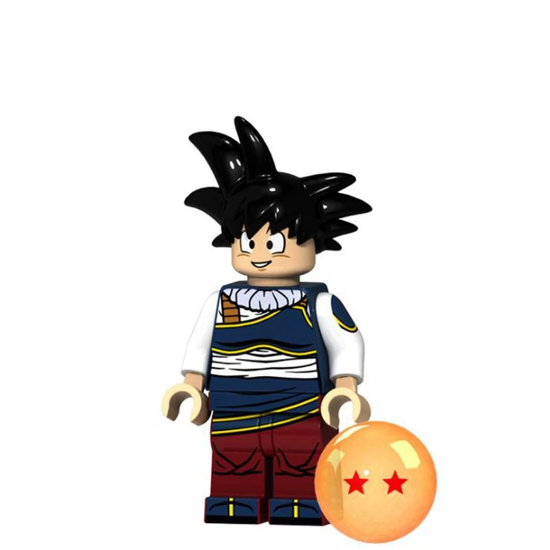 XP064 Dragon Ball Z Супер Saiyans Goku Vegeta Krillin trunks Cell Broly Аниме фигурки строительные блоки подарки для детей игрушки - Цвет: XP064