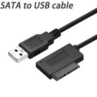 Кабель-переходник с USB 2,0 на Mini Sata II 7 + 6, 13pin