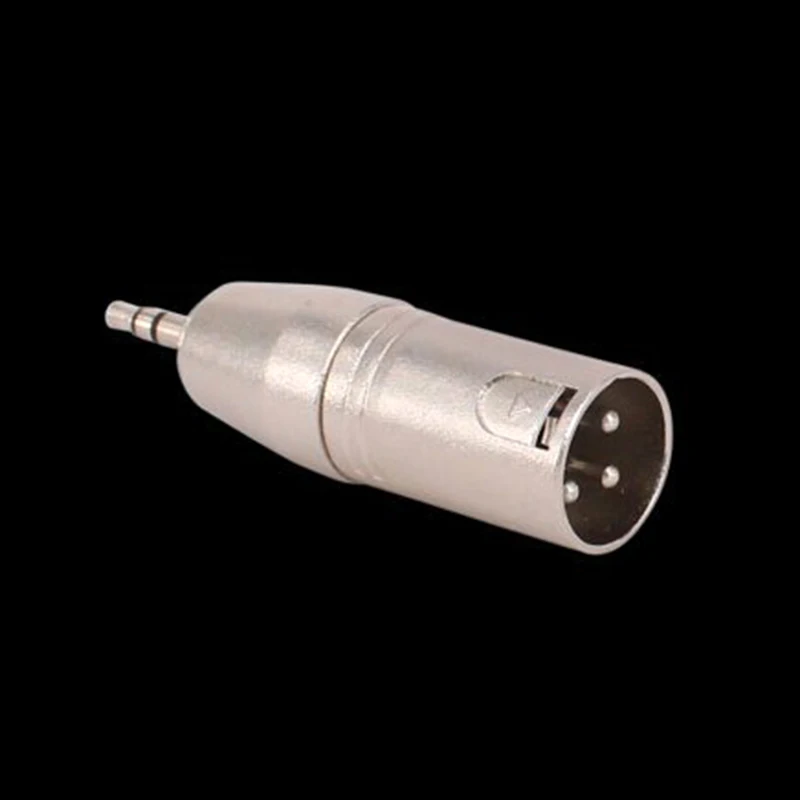 

3.5mm Jack Male To XLR 3-Pin Male Stereo Plug Shielded Microphone Mic Cable TRS Cable Jack 3.5 Male To XLR Male Adapter