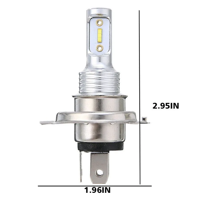 

Parts LED Headlight Useful Kit LED 6000K Super White 9003 HB2 Bulb H4 High Low Beam