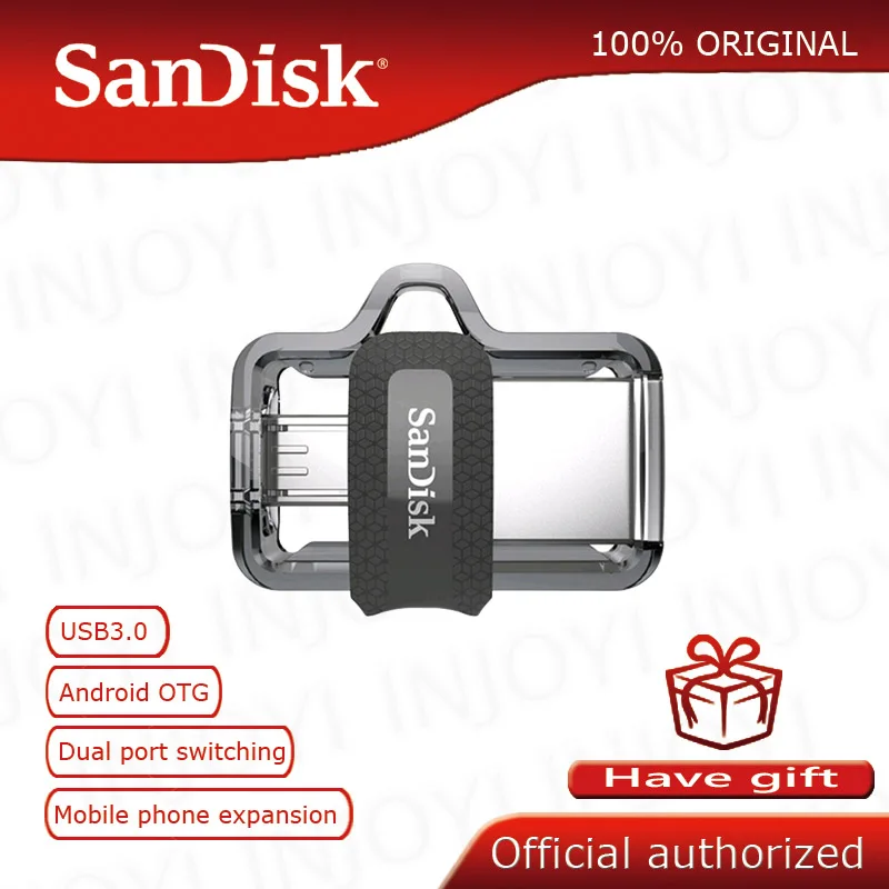 Sandisk USB флеш-накопитель 128 ГБ 64 16 150 м/с | Компьютеры и офис
