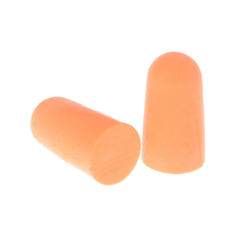 

Hot Sale 30pair = 60pcs 1100 Disposable Ear Plug Foam Noise Reducer For Travel Sleeping Snoring Noise Reducing