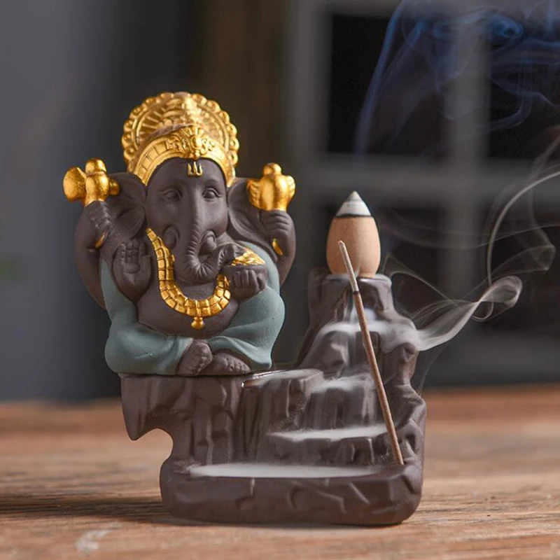 Подставка для благовоний Ganesha Waterfall подставка Zen Wierook Encens основа домашнего декора |