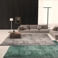 Nordic Gradient Color Carpet Rug For Living Room Geometric Wood Floor Rug Non-slip Antifouling Carpet Bedroom Parlor Play Mat