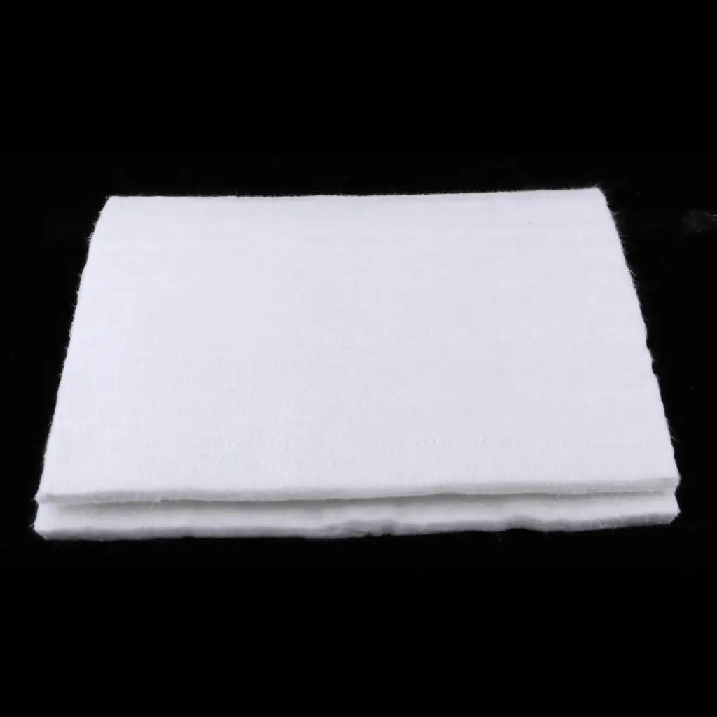 

Fiberglass Exhaust Muffler Packing Material Repacking Mat 13' X 10' Water and Moisture Resistant