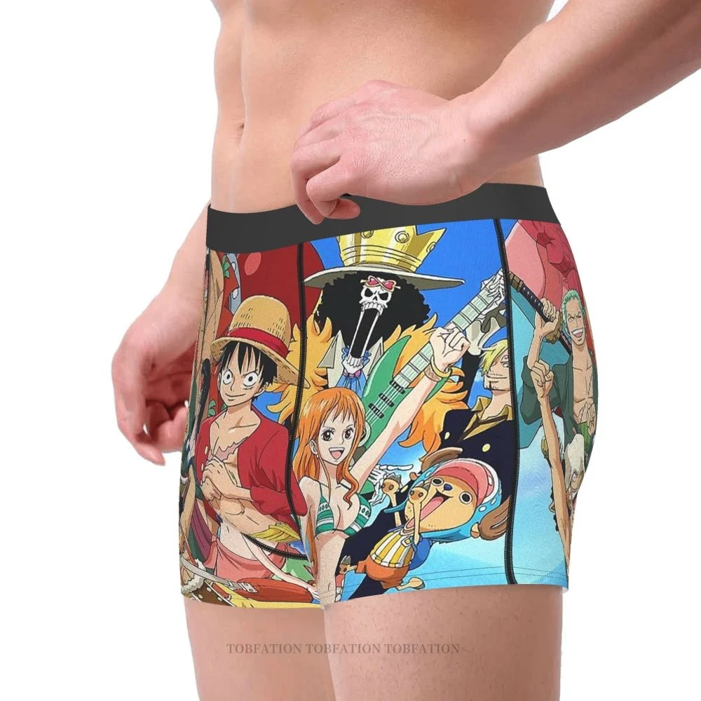 Экипировка цельная обезьянка D. Luffy аниме трусы дышащие Мужское нижнее белье
