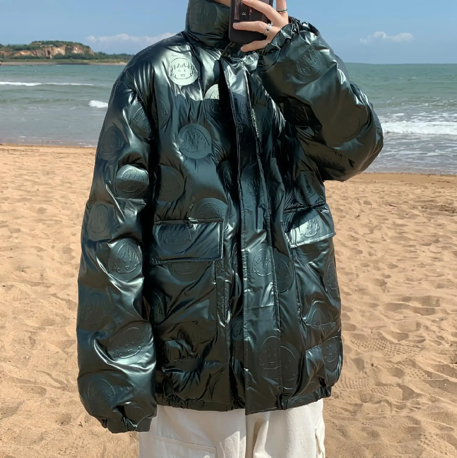

Mens Designer Winter Down Jacket Puffer Jacket Hooded Thick Coat Jacket Men Down Jackets Men Women Couples Parka Winter Coat